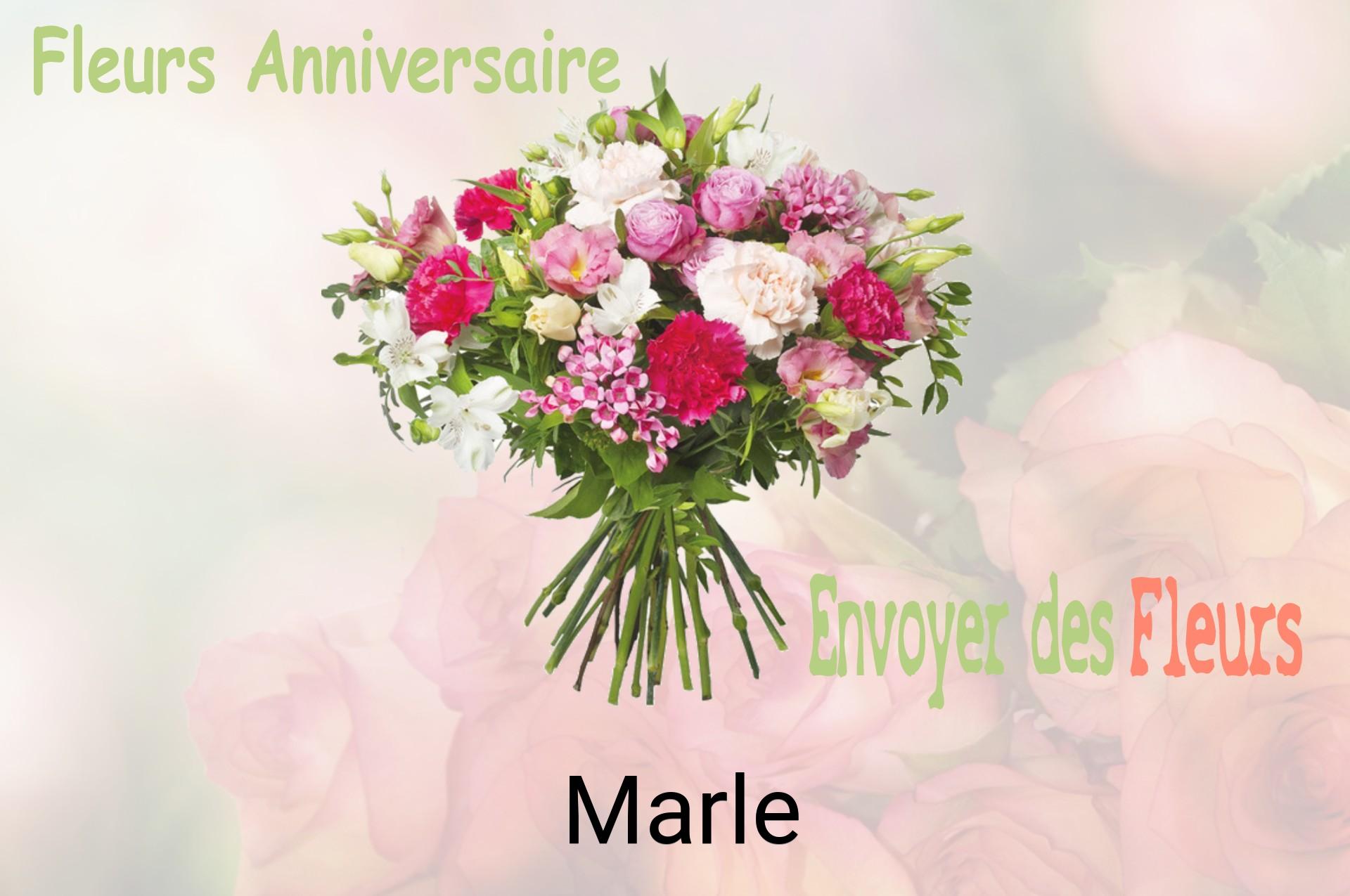 Bouquet de fleurs d’anniversaire livré à Marle